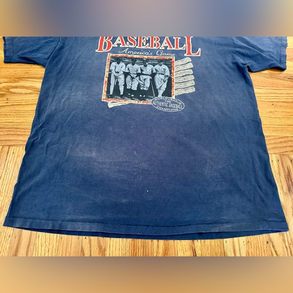 Vintage Players America's Game Baseball 1839 t-shirt - Picture 4 of 6
